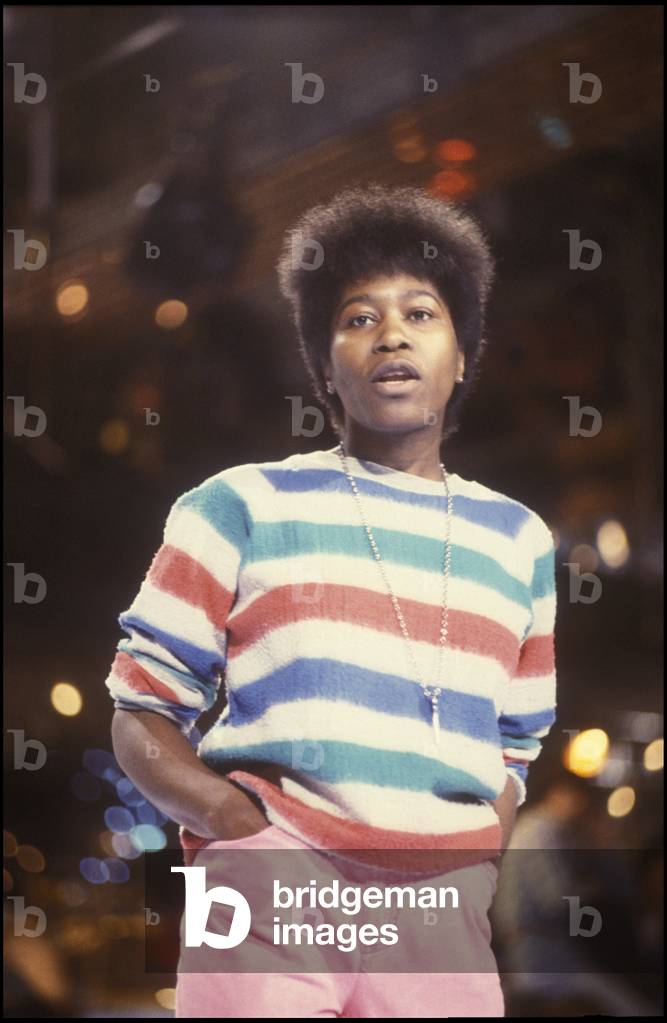 Singer and songwriter Joan Armatrading, c.1980