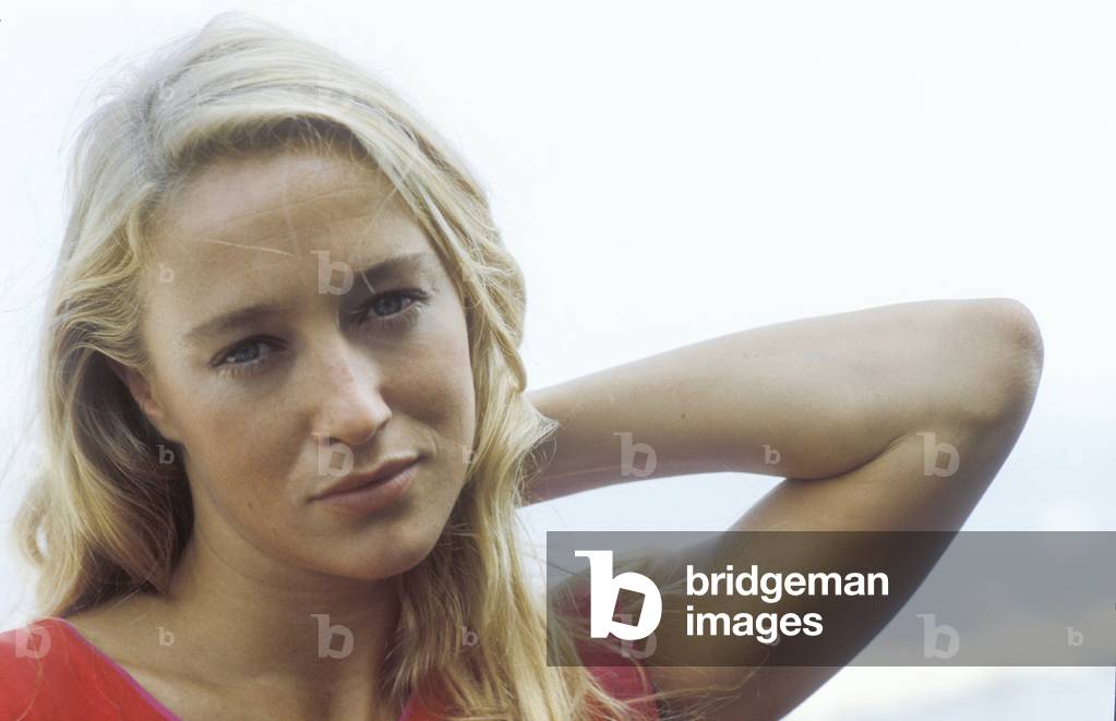 Venice Film festival, about 1980. Actress Eleonora Giorgi (photo)