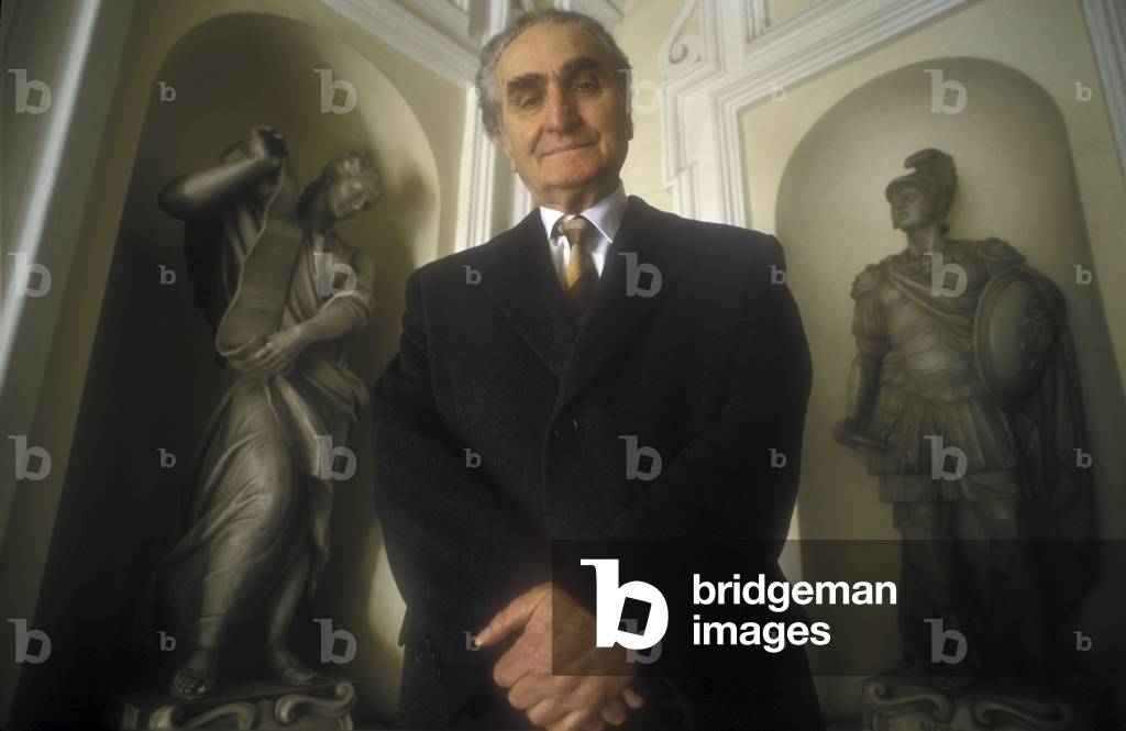 Rome, 1993. Italian jurist Ettore Gallo (photo)