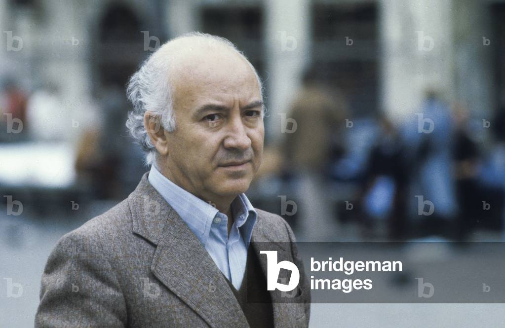 Florence, 1980. Italian writer Saverio Strai (photo)