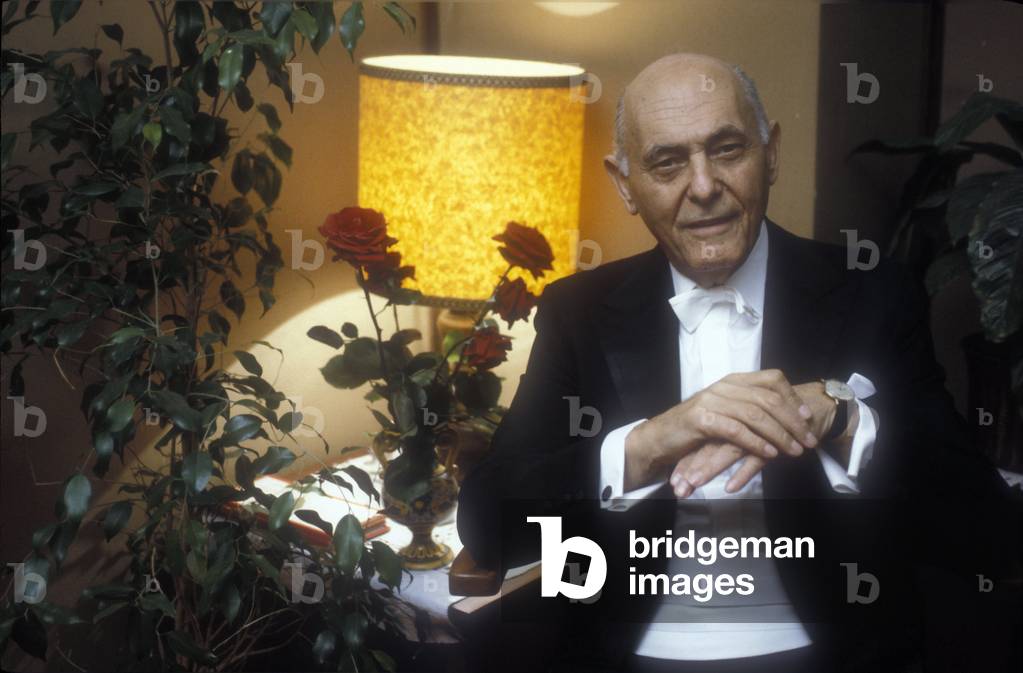 Conductor GEORGE SOLTI, 1991/GEORG SOLTI, orchestra direttore, 1991