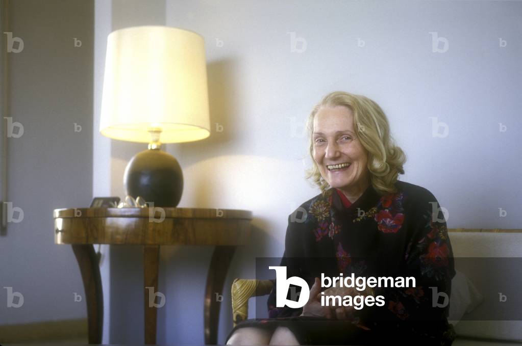 Ida Magli in her House (1987)