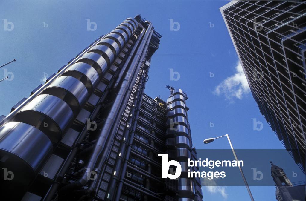 Lloyd's headquarters in the City of London, about 1988
