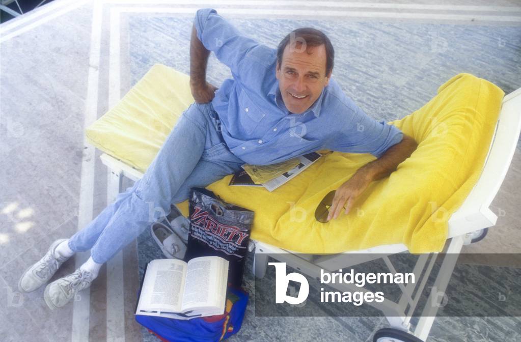 Venice Lido, Venice Film Festival 1988. British actor and writer John Cleese, member of Monthy Python/Lido di Venezia, Venice Film Festival 1988. The attore and scrittore John Cleese, member of Monthy Python -