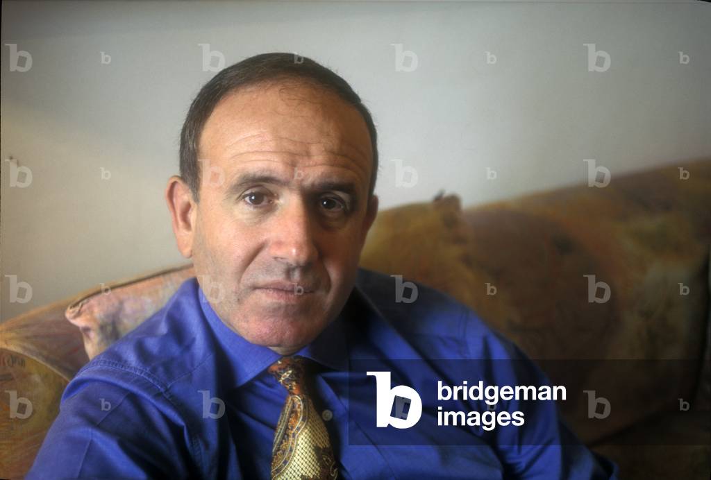 Rome, 1995. Italian sociologist Pino Arlacchi (photo)