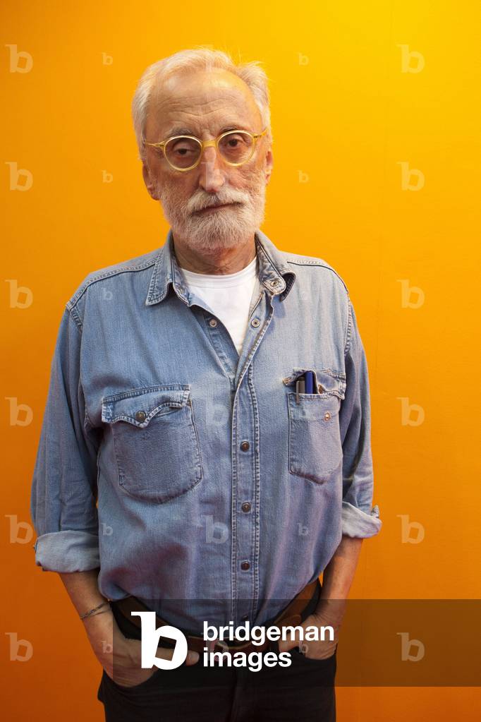 Italian writer Antonio Moresco/Torino, 2015.