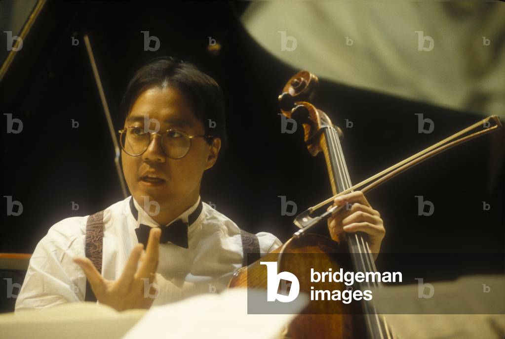 Rome 1995 Cellist Yo-Yo Ma/Roma 1995 Il violoncellista Yo-Yo Ma-