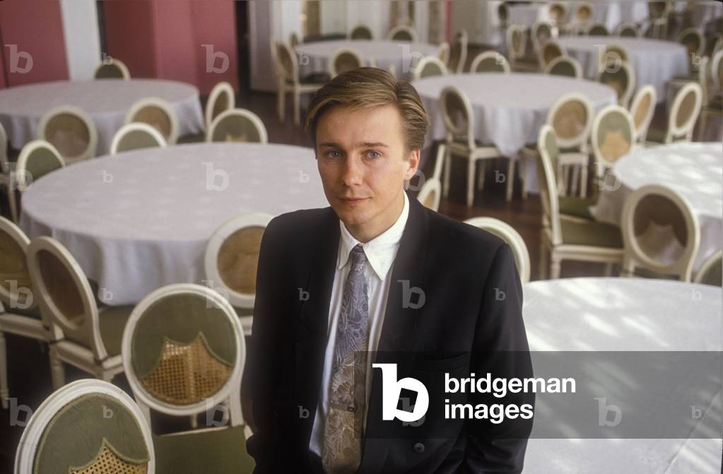 Venice Film Festival 1990. Polish director Mariusz Treliński (photo)