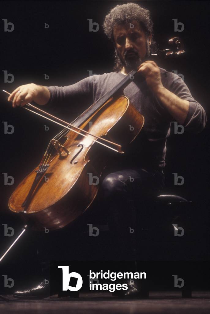 Letvian cellist Mischa Maisky, 1995/Il violoncellista Mischa Maisky, 1995 -