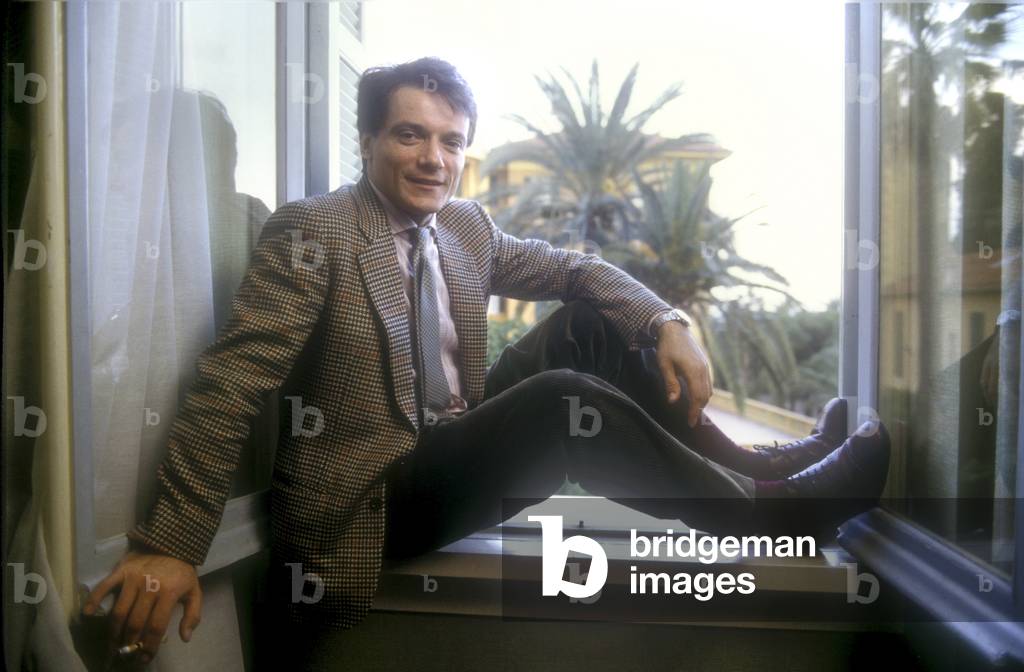 Sanremo Music Festival 1988. Italian pop singer Massimo Ranieri (photo)
