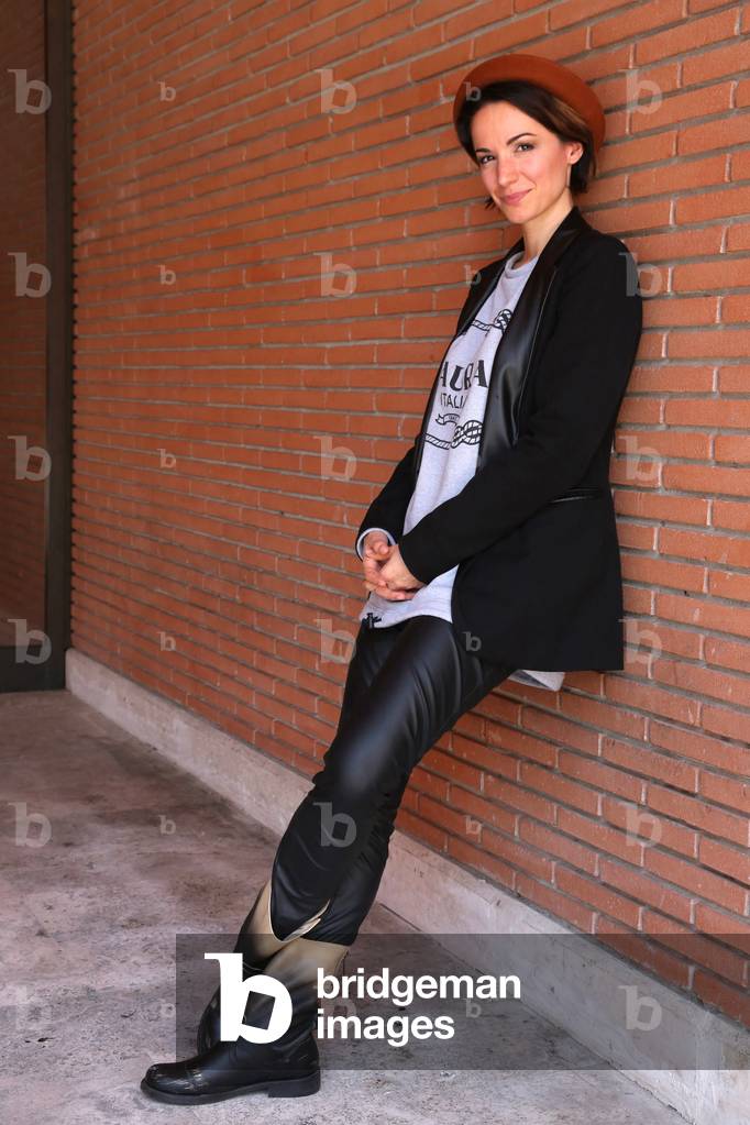 Libri Come, Festival of Books and Reading, Rome 2014 Italian singer, blogger and writer Andrea Delogu