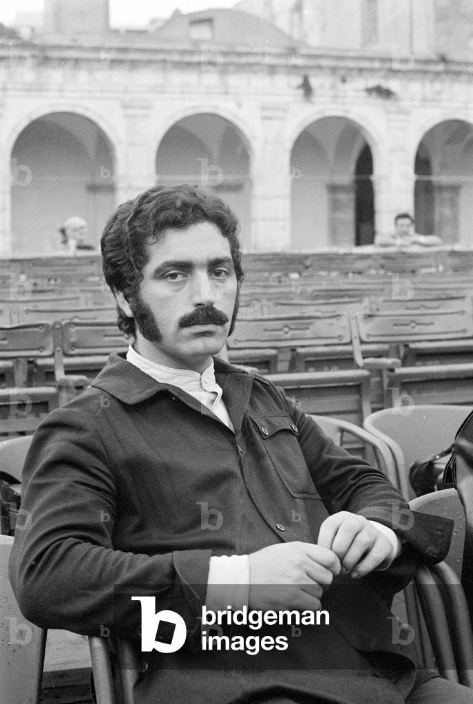 Rome, about 1960 Spanish-French fashion designer Paco Rabanne/Roma, 1960 circa Lo stilista Paco Rabanne - Marcello Mencarini Historical Archives