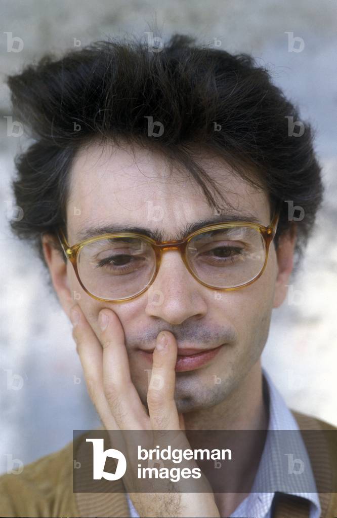Rome, 1984 Italian writer Daniele Del Giudice/Roma, 1984 Lo scrittore Daniele Del Giudice -