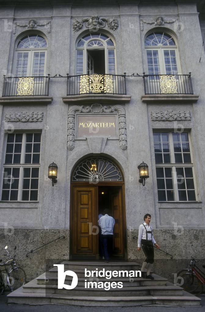 Salzburg, 1989. Mozarteum music academy