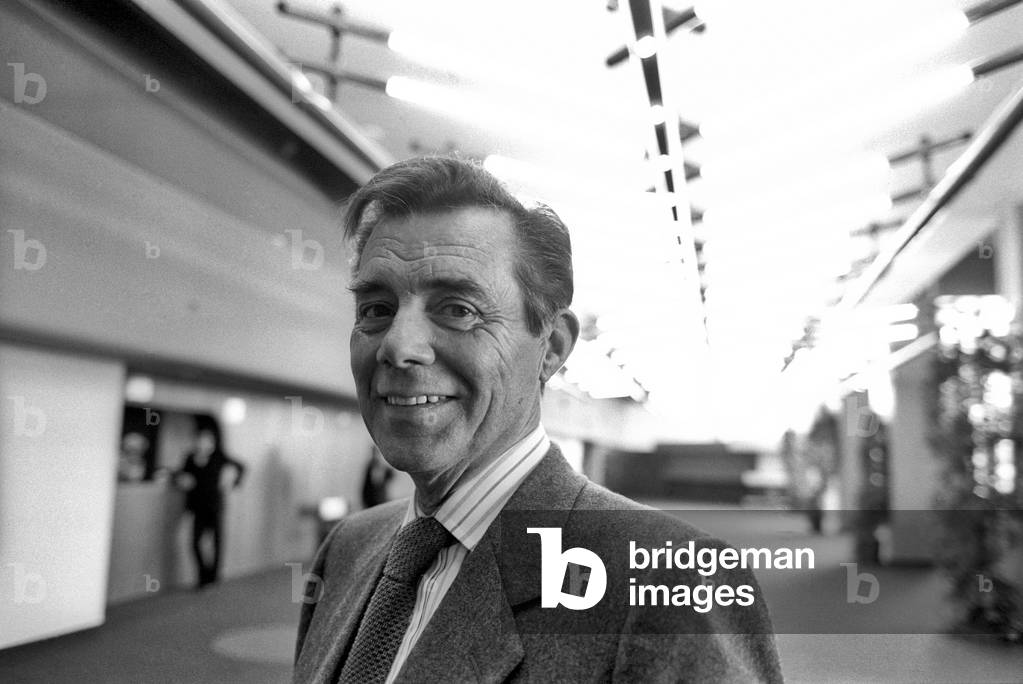 Cannes Film Festival 1984. British actor Dirk Bogarde, president of the jury (photo)