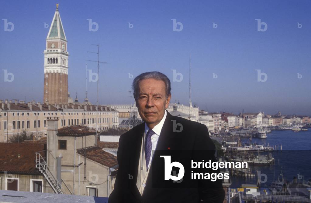 Venice, 1998. talian film critic Gian Luigi Rondi (photo)