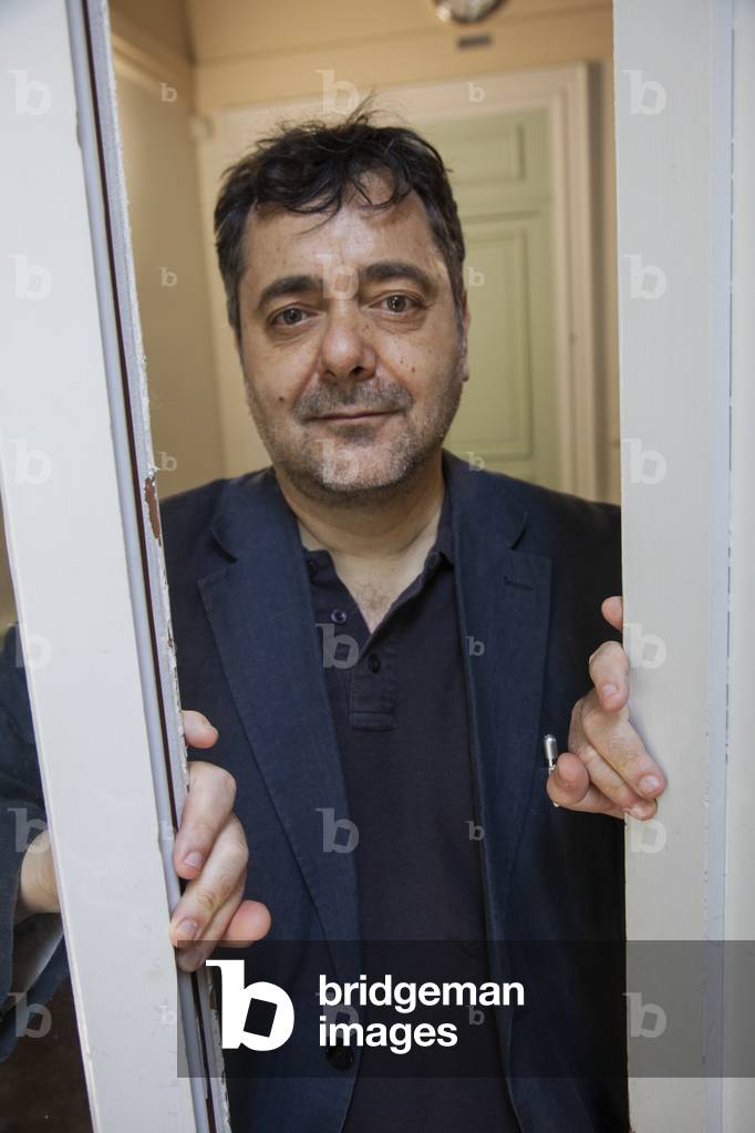 Montpellier, May 2016. Italian writer Tommaso Pincio (Nome de plume of Tommaso Colapietro) (photo)