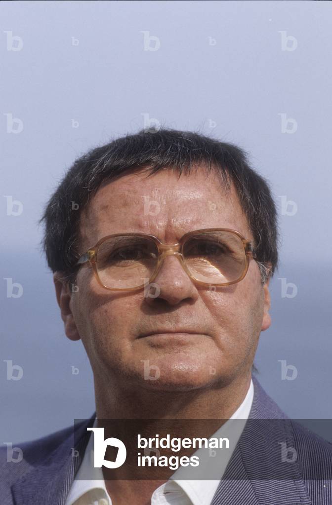 Naples, about 1985. Italian writer Domenico Rea (photo)