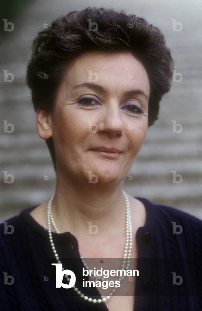 Italian writer Clara Sereni, about 1990 (photo)