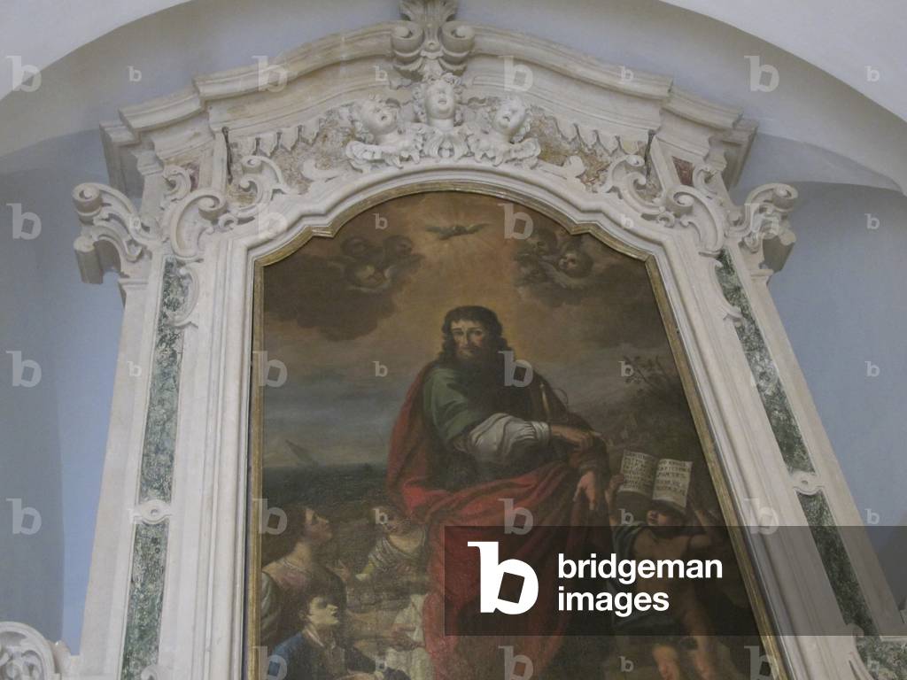 Galatina, Italy, Cappella di San Paolo (St. Paul's Chapel), where tatantolati (or tarantati) were brought to ask for the grace. According to legend, the tarantula spider with its bite would cause hysterical crisis. The popular tradition believes that some musicians are able, with the music, to heal the 