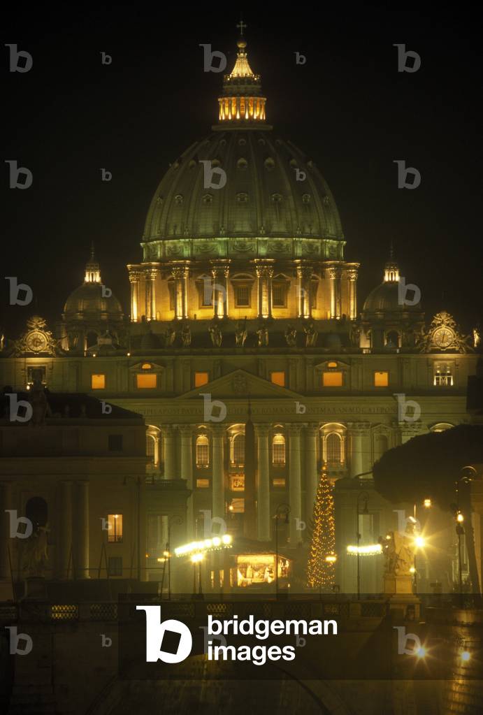 Rome, January 2000. Saint Peter's Basilica