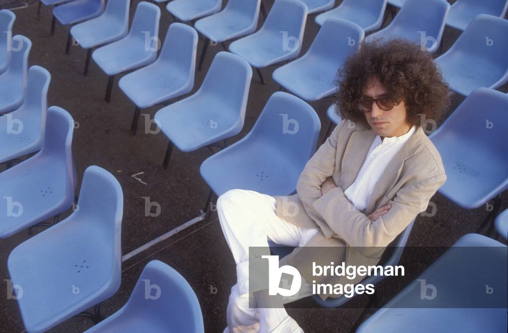 Rome, 1983. italian singer.songwriter Angelo Branduardi (photo)