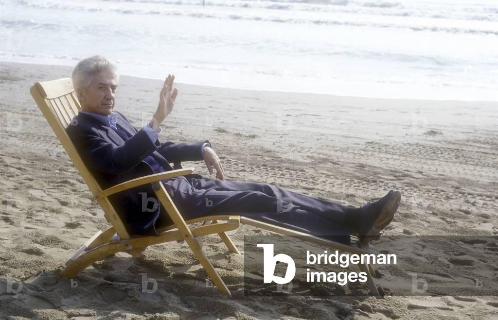 English movie director ALAIN RESNAIS, about 1990/ALAIN RESNAIS, regista, 1990 circa -