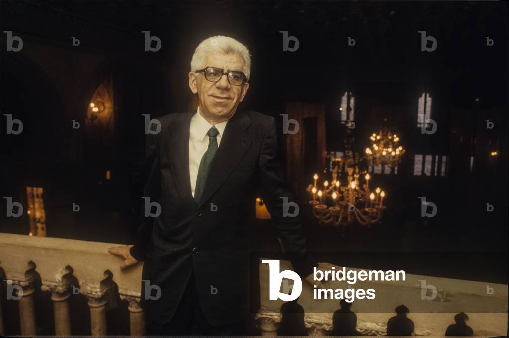 Italian writer Carlo Sgorlon (1983) (photo)