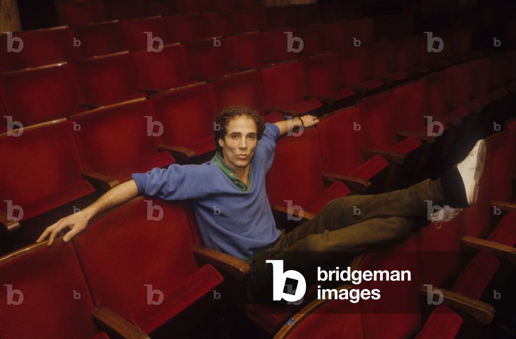 Rome, Olympic Theater, about 1985. American dancer and choreographer Louis Falco/Roma, Teatro Olimpico, 1985 circa. Louis Falco, ballerino and coreografo -