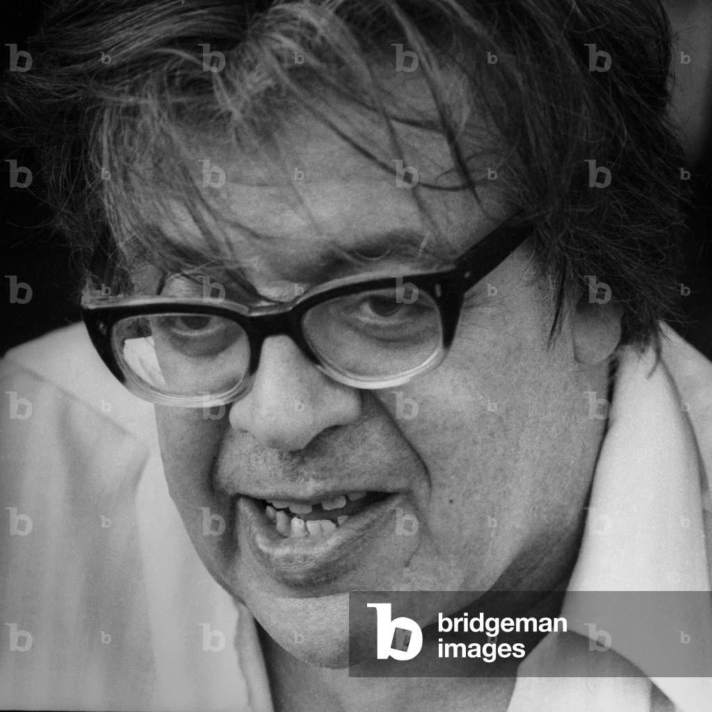 Castelporziano, Ostia (Rome), 1979. Austrian-British poet Erich Fried at the First Festival of Poets (photo)