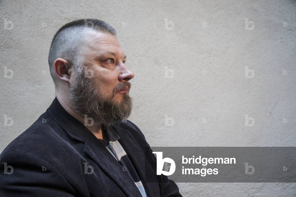 Lyon, Quais du Polar 2017. Estonian crime writer Indrek Hargla (photo)