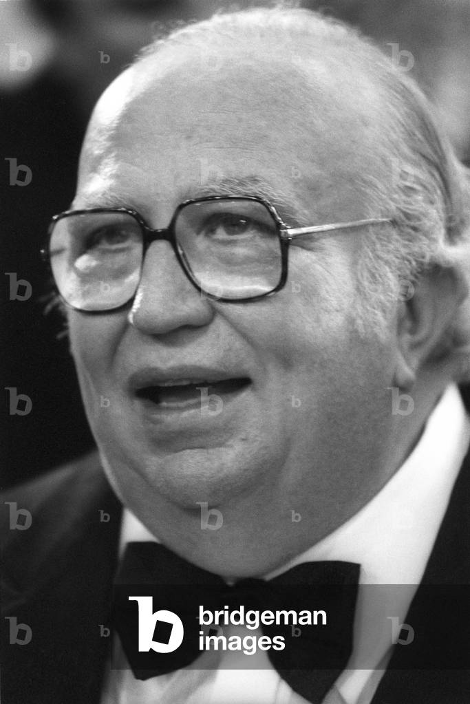 Republican Italian politician Giovanni Spadolini (about 1982) (photo)