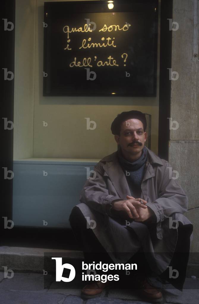 Italian composer Claudio Lugo, 1991 (photo)
