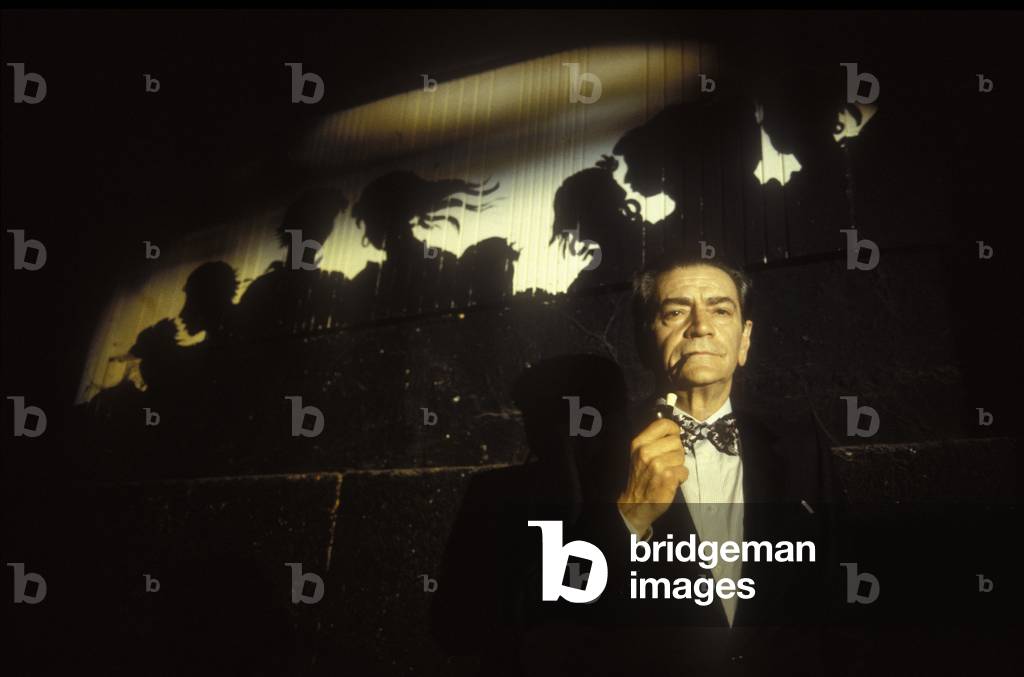 Italian architect Bruno Zevi (about 1980) (photo)