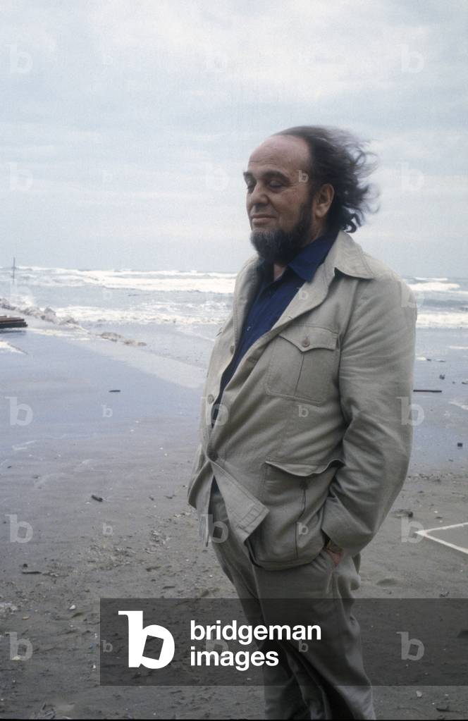 Portrait of the Italian director Marco Ferreri. Venice 1981