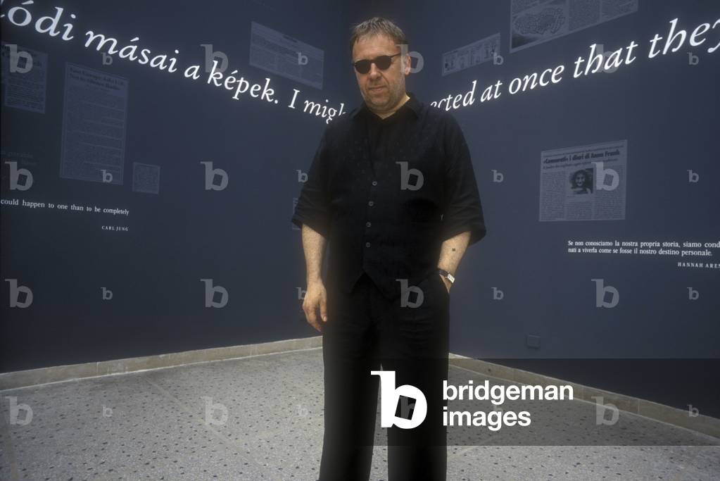 Venice Art Biennale 1993. American artist Joseph Kosuth/Biennale Arte di Venezia 1993. Biennale Arte di Venezia 1993. Artist Joseph Kosuth -