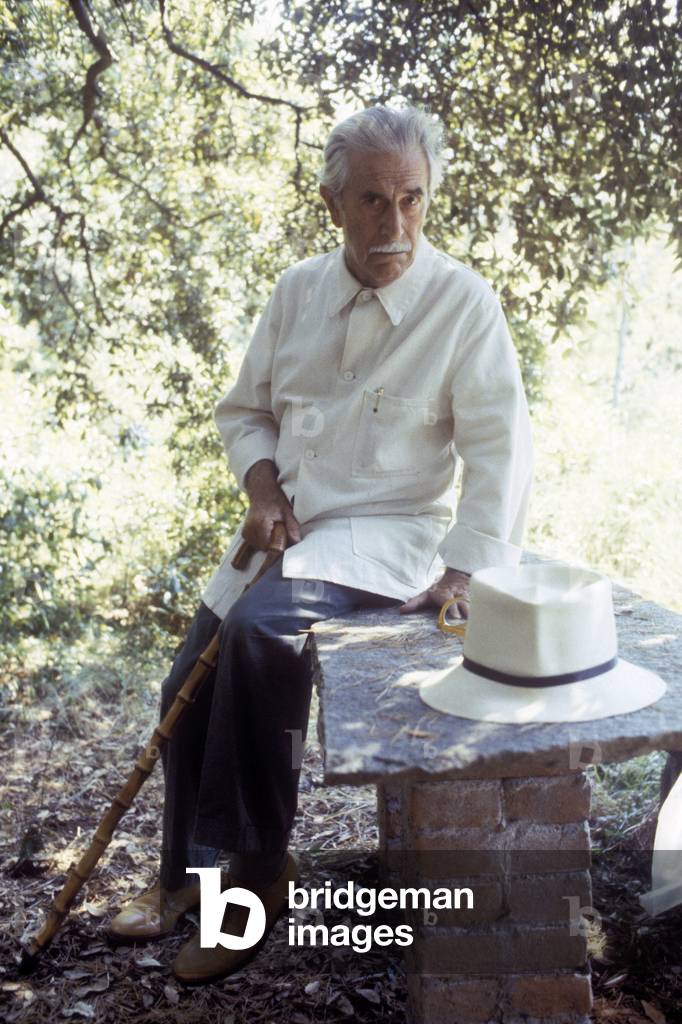 Italian writer MARIO SOLDATI/MARIO SOLDATI, scrittore