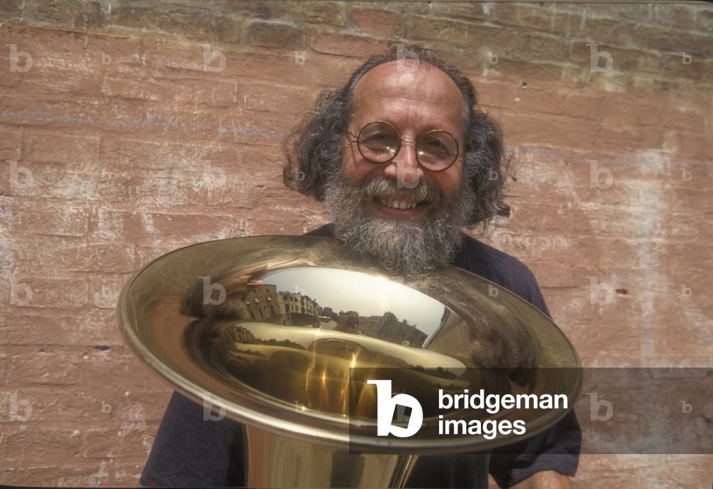 Venice, 1995. Italian jazz trombonist Giancarlo Schiaffini (photo)