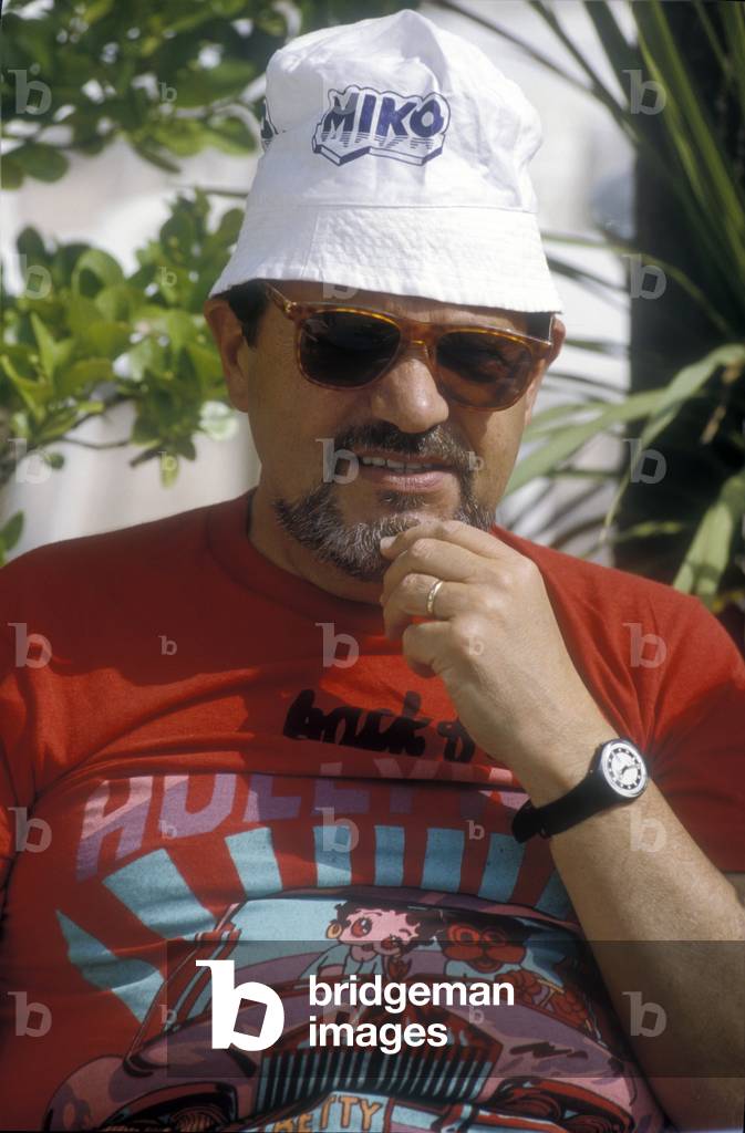 Venice Lido, Venice Film Festival 1988. Italian film critic Tullio Kezich (photo)