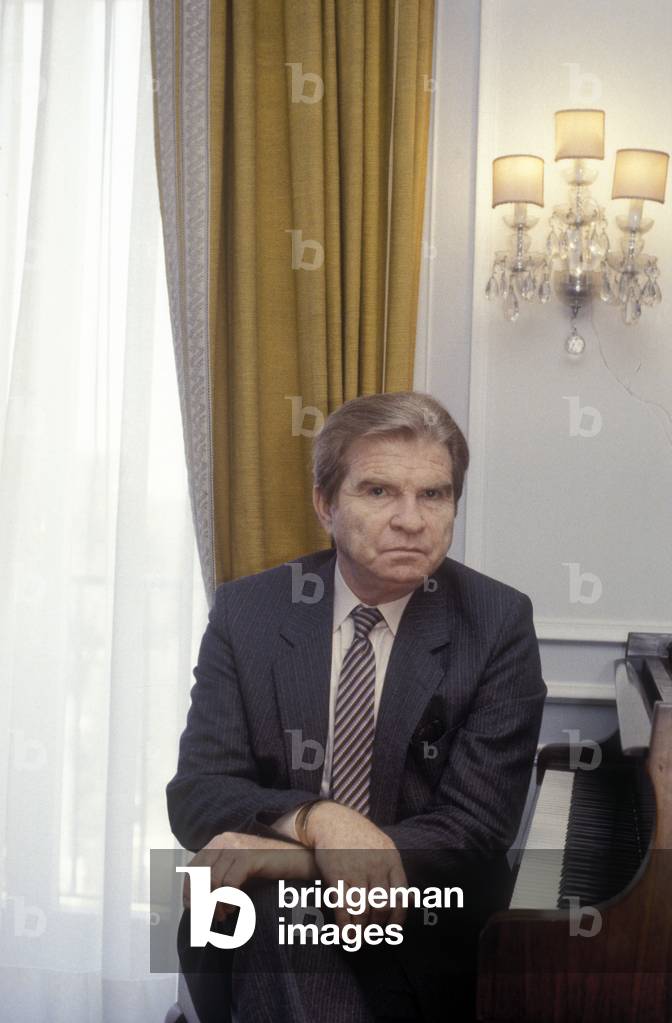 Soviet pianist Emil Gilels (about 1984)/Il pianista Emil Gilels (1984 circa) -