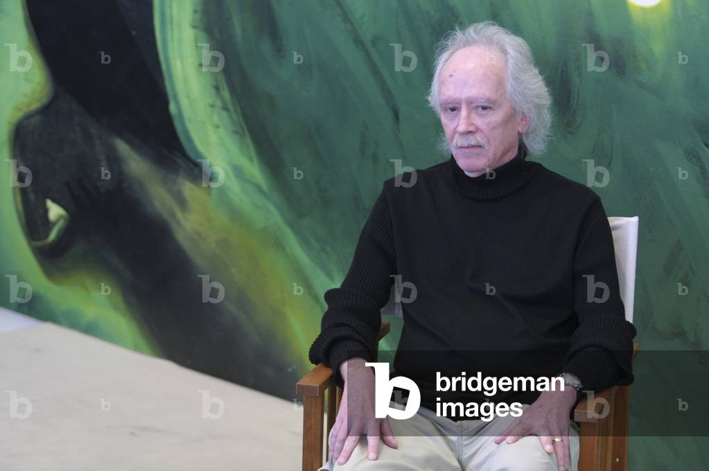 Venice Lido. Venice Film Festival 2001. American director John Carpenter at the Festival to present his movie Ghosts of Mars (photo)