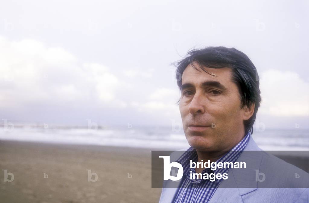 Venice Lido, 1994. Italian writer Fredinando Camon (photo)