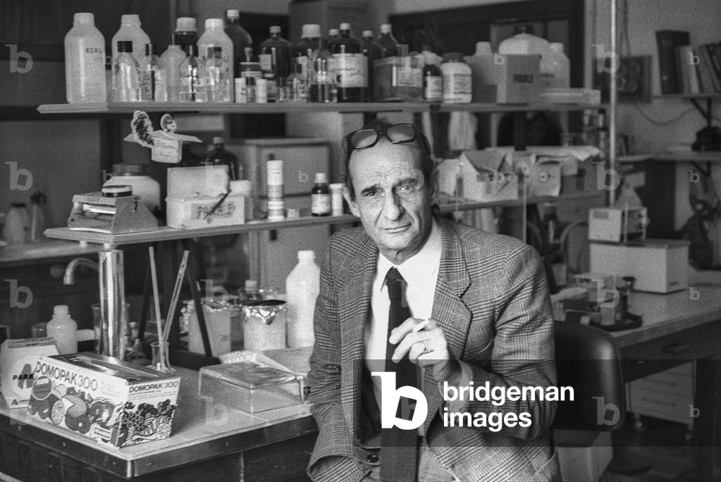 Rome, 1981 Italian biologist Giorgio Tecce/Roma, 1981 Il biologo Giorgio Tecce-