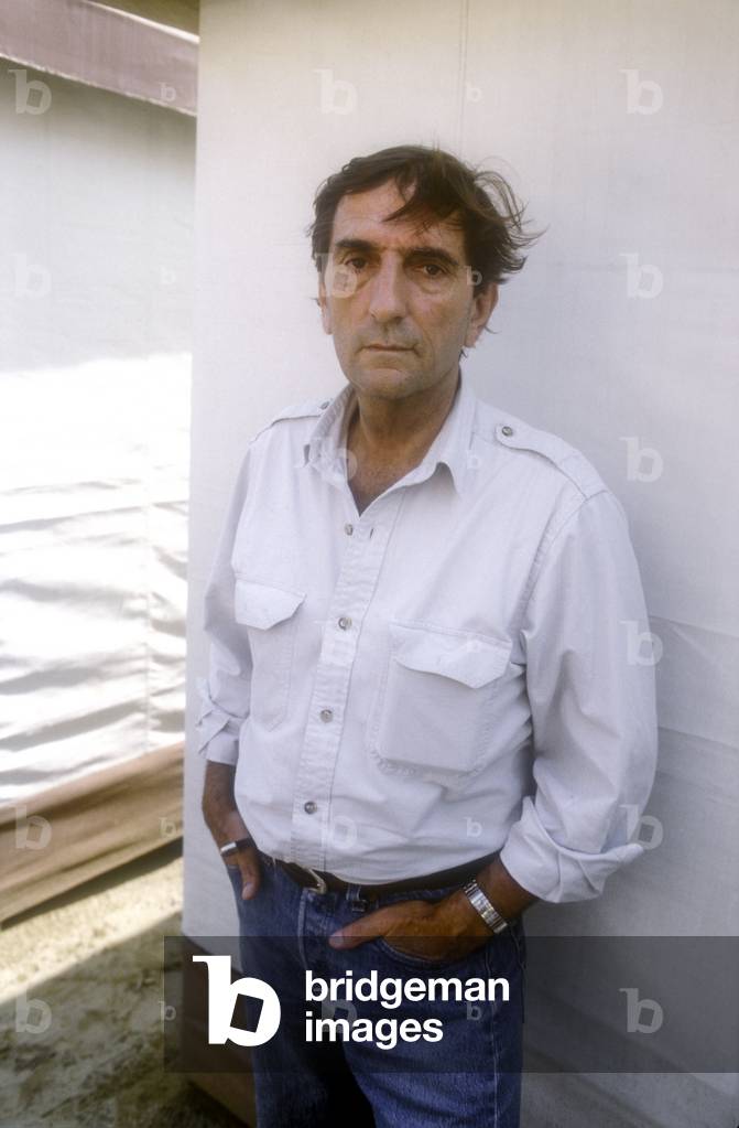 Venice Lido, Venice Film Festival, 1988. American actor Harry Dean Stanton (photo)