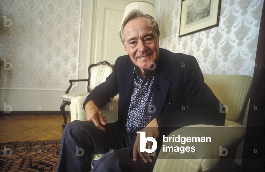 Venice film Festival 1992. Actor Jack Lemmon, winner of the Coppa Volpi award for best actor for his role in “” Glengarry Glen Ross”” directed by James Foley/Venice Film Festival 1992. L'attore Jack Lemmon, vincitore della Coppa Volpi come miglior attore per il suo ruolo nel film “” Americani””, diretto by James Foley -