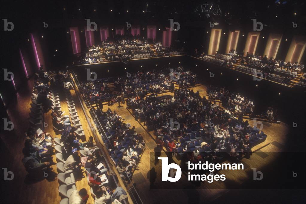 Paris, Centre Pompidou-Beaubourg, 1995. Cite de la musique concert Hall