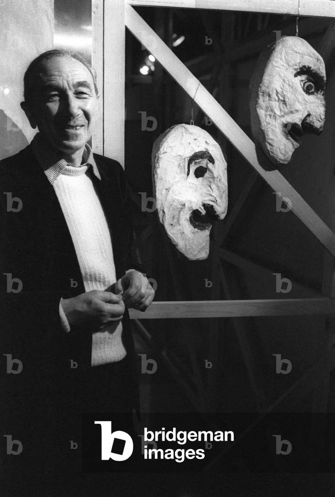 Italian set designer Emanuele Luzzati (about 1980) (photo)