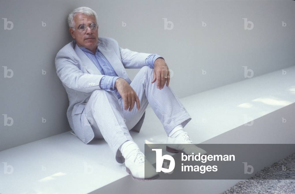 Venice Architecture Biennale 1991. American architect Peter Eisenman (photo)