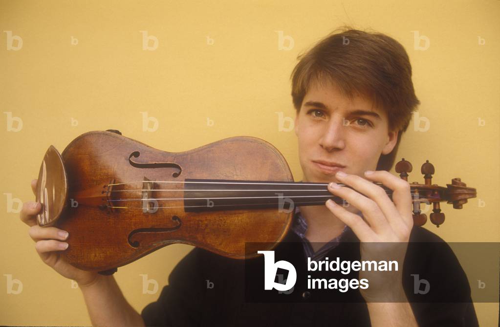 Rome 1988 American violinist Joshua Bell/Roma 1988 Il violinista americano Joshua Bell-