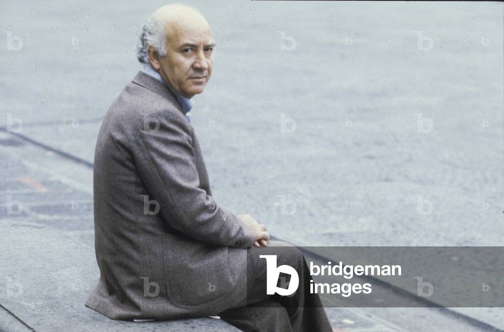 Florence, 1980. Italian writer Saverio Strai (photo)
